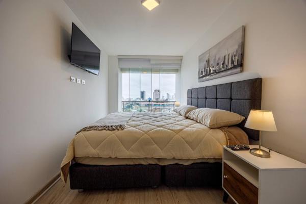 A la foto es mostra l'objecte BSR Flat los Andes near Airport situat a la ciutat de Lima.