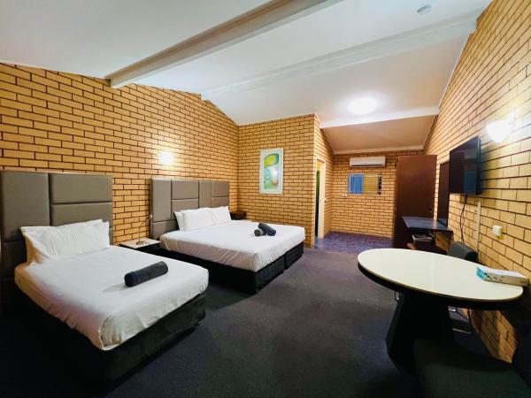På bilden syns objektet Stockman Motor Inn som ligger i staden Trangie.