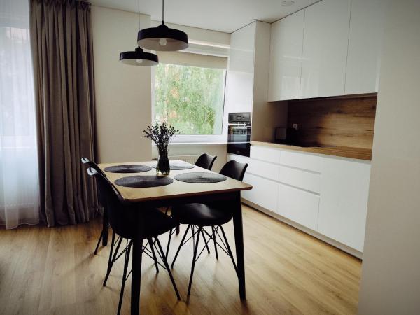 På billedet ses objektet Stay Rokiškis apartments beliggende i byen Rokiškis.