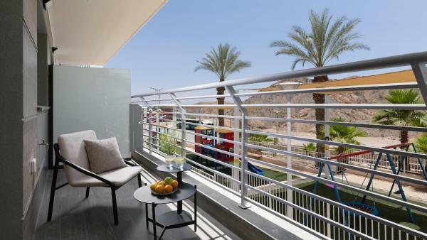 På billedet ses objektet Boutique apartment with spectacular view of the Eilat mountains beliggende i byen Eilat.