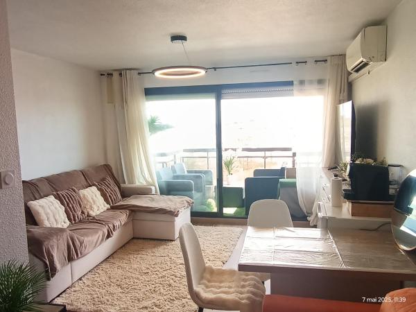 På billedet ses objektet Studio Valras-Plage beliggende i byen Valras-Plage.