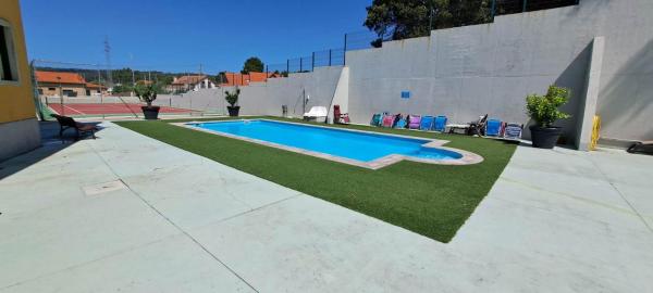 Apartamento Con Playa, Piscina Y Pista De Tenis - Galicia