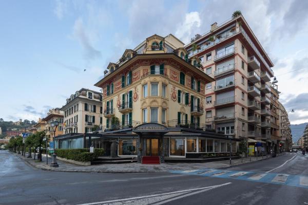 Na fotografii je vidět objekt Splendide Riviera Boutique Art Hotel nacházející se ve městě Rapallo.
