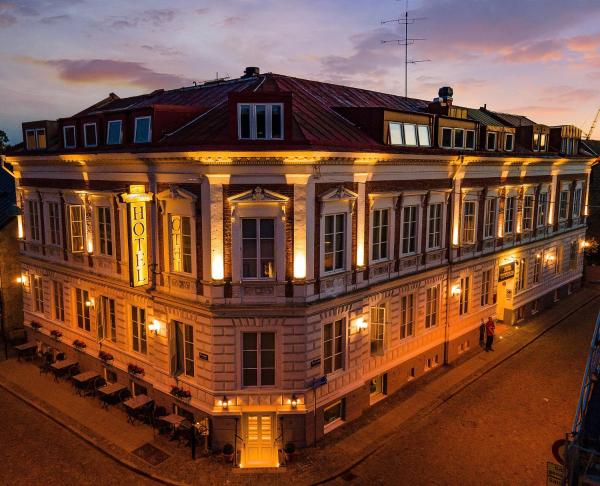 A la foto es mostra l'objecte Hotel Concordia situat a la ciutat de Lund.