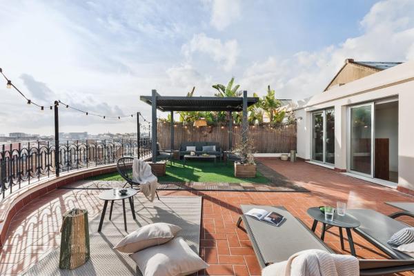 Tossa - 2 bedroom and terrace in Eixample Esquerra, Barcelona