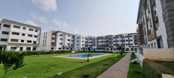 På billedet ses objektet Luxueux Appartement Familial à Harhoura, Rabat Piscine & Plage à pied beliggende i byen Témara.