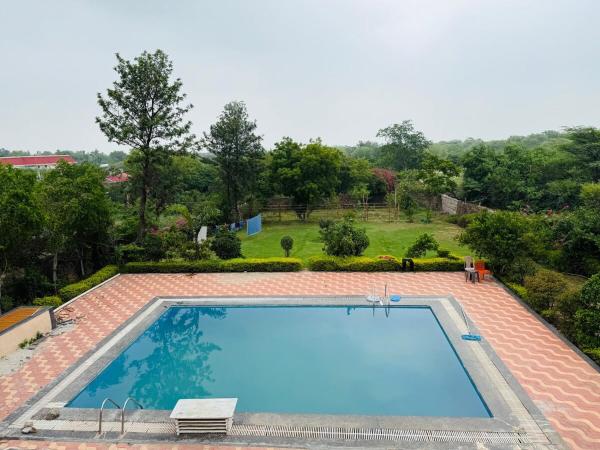 照片显示了位于Bhundsi市的Soul Tree Retreat物件。