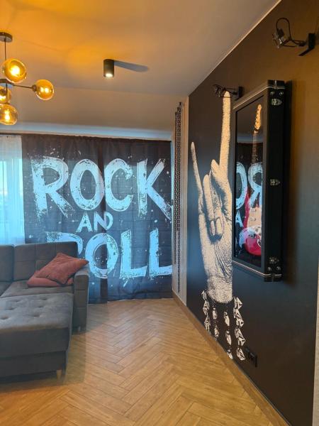Op de foto is het object Apartament Rock & Roll - Szczytno te zien, gelegen in de stad Szczytno.