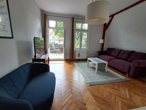 A la foto es mostra l'objecte Apartament 3-pokojowy z tarasem w willi, 95m2 situat a la ciutat de Sopot.