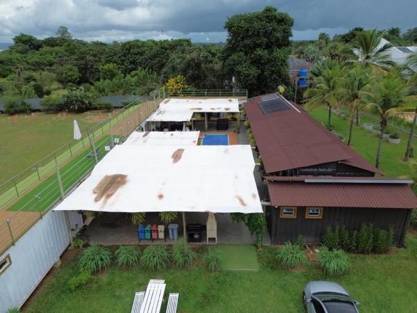 En la foto se muestra el objeto Grand Villela Home Stay - Espaço Inteiro - 34 pessoas - Lago Sul - Brasília-DF ubicado en la ciudad de Paranoá.