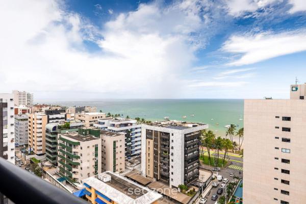 Nella foto è visibile l'oggetto Apto c/ varanda e vista p/ o Mar, Maceió HIG1003 situato nella città di Maceió.