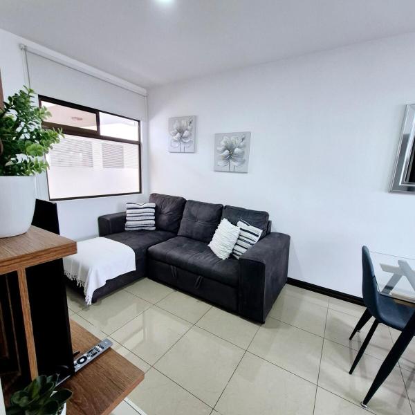 En la foto se muestra el objeto Moderno apartamento en San Jose CR ubicado en la ciudad de Aserrí.