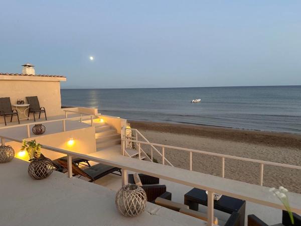 На фото показан объект Sea view Theoni, расположенный в городе Катаколон.