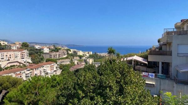 Sea-view rooftop terrace apartment, Nice, Niza
