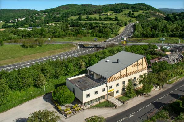 A la foto es mostra l'objecte Hotel Eco - A75 situat a la ciutat de Banassac.