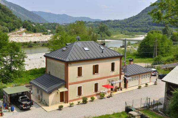 På billedet ses objektet Incantevole appartamento in riva al Piave beliggende i byen Quero.