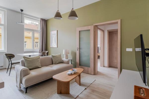 Blueground Nusle city view nr Vysehrad PRG-73, Прага