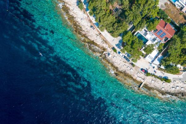Magnificent Seafront Villa 10 Bedrooms Pakleni View - Brač