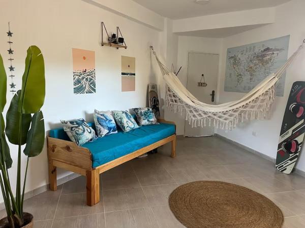 Op de foto is het object El Yaque Flow Beach, tu apartamento de playa te zien, gelegen in de stad San Pedro.