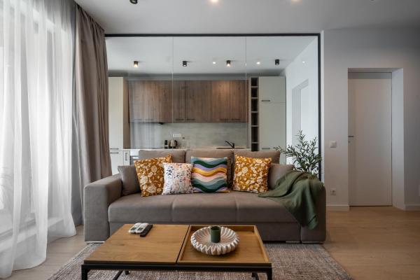 A la foto es mostra l'objecte Bloom 1Bedroom Apt in Nusco City situat a la ciutat de Bucarest.