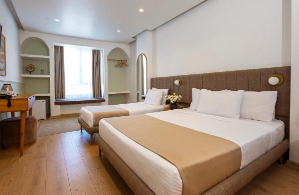 Na fotografii je vidět objekt Meshk Airport Hotel nacházející se ve městě Arnavutköy.