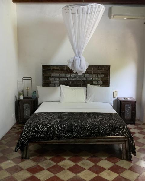 Na fotografii je vidět objekt Ker-Marina Gorée, Dakar nacházející se ve městě Dakan.