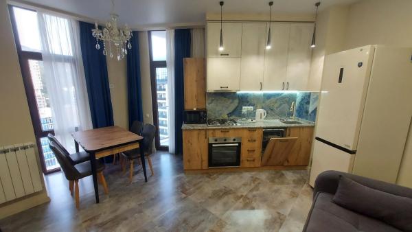 The photo shows the Super apartment by the sea in Gonio of Batumi located in the city of Gonio.