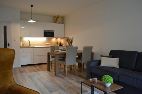 På billedet ses objektet Apartmán u Fontány 2-free parking beliggende i byen Poděbrady.