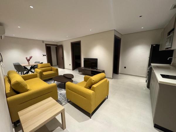 A la foto es mostra l'objecte جناح رافينا هاوس - Ravina Suites situat a la ciutat de Riad.