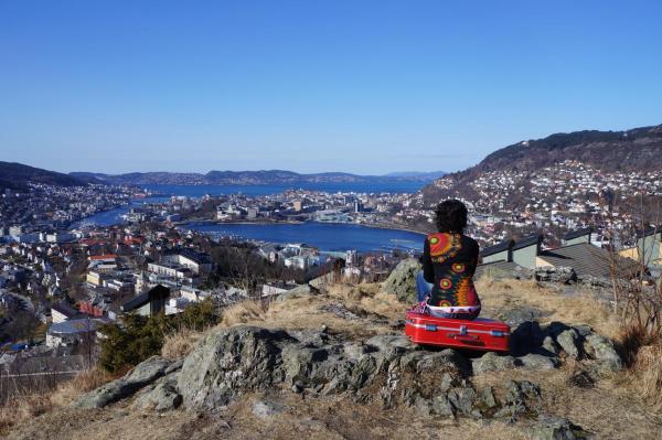 写真にはベルゲン市にあるBergen Hostel Montanaが写っています。