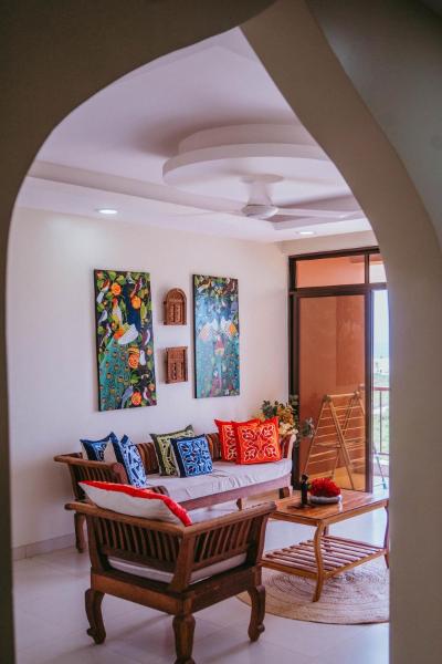 A la foto es mostra l'objecte Sunset Apartments at Fumba Uptown situat a la ciutat de Bweleo.