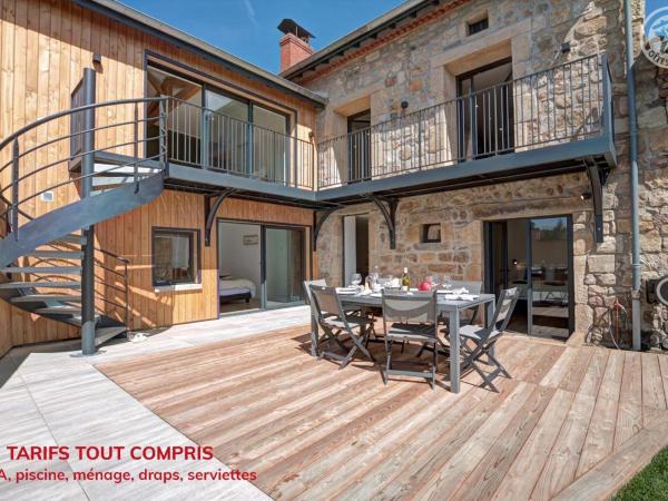 A la foto es mostra l'objecte Gîte d'exception 5 suites avec spa, proche randonnées - FR-1-496-355 situat a la ciutat de Marols.