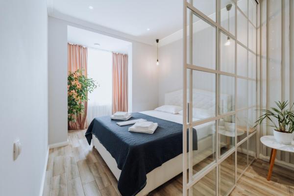 A la foto es mostra l'objecte Modern Studio Near Stefan cel Mare Blvd situat a la ciutat de Chisinau.