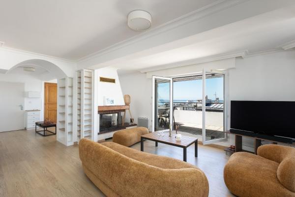 A la foto es mostra l'objecte Appart de standing au centre-ville avec Vue Mer Terrasse et Garage situat a la ciutat de Brest.