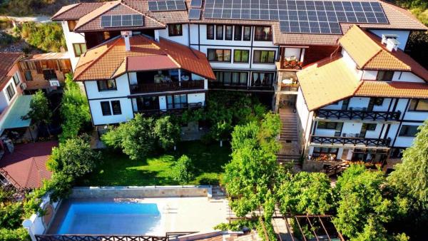 Na zdjęciu widoczny jest obiekt Mountain View ECOVILLA położony w mieście Devín.
