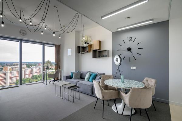 Nella foto è visibile l'oggetto RentPlanet - Apartament Sky Tower situato nella città di Breslavia.