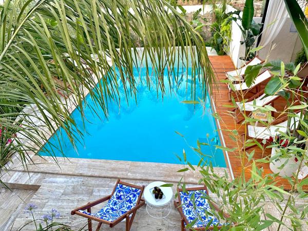 A la foto es mostra l'objecte Casa Palma Boutique Hotel situat a la ciutat de Vlorë.