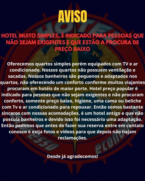 På billedet ses objektet Hotel Preço Popular beliggende i byen Gama.