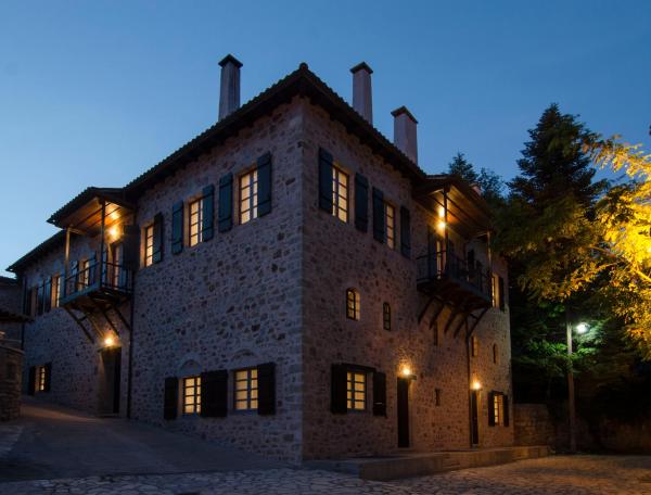 A la foto es mostra l'objecte Hotel Archontiko Anyfanti situat a la ciutat de Matésion.