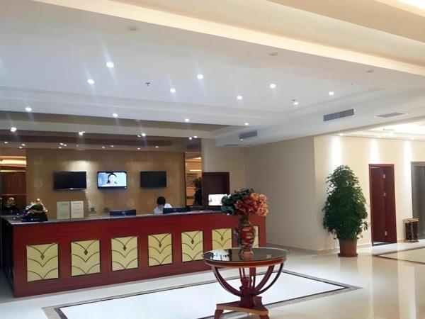 A la foto es mostra l'objecte GreenTree Inn Hebei Langfang Bazhou Railway Station West Yingbin Road Express Hotel situat a la ciutat de Bazhou.