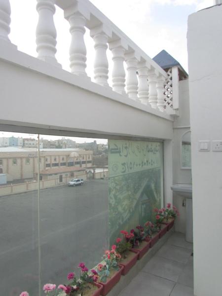 Op de foto is het object أكواخ الدغاس بغرفه وجلسه خارجيه te zien, gelegen in de stad Al Muraysīyah.