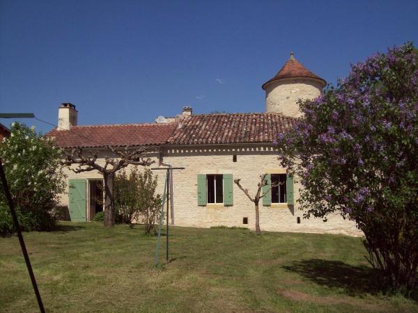 På billedet ses objektet Maison de campagne Dordogne près Monpazier beliggende i byen Mazeyrolles.
