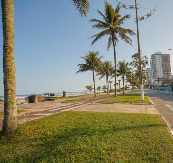 Op de foto is het object Apto pet friendly com garagem a 100m do mar te zien, gelegen in de stad Solemar.