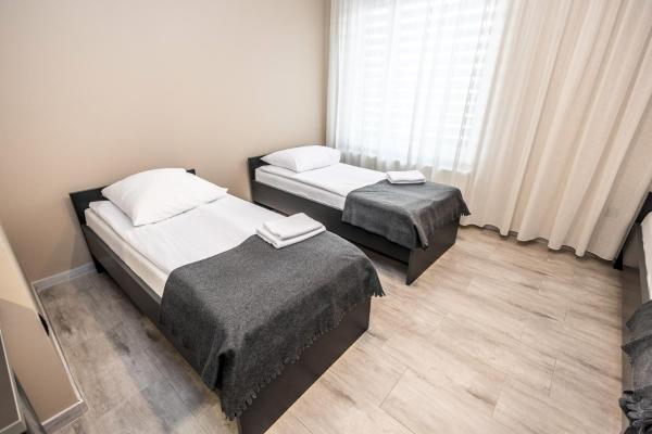 Na fotografii je vidět objekt Apartamenty Wawrzyniak nacházející se ve městě Perzyce.