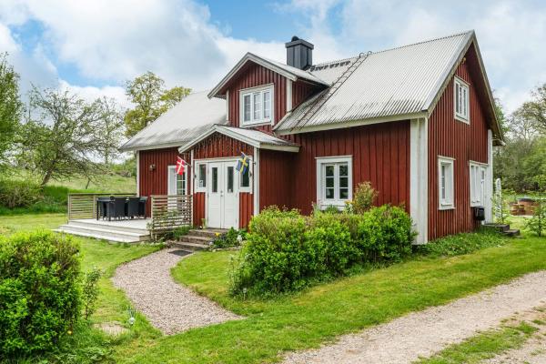 A la foto es mostra l'objecte Swedish Cottage By Forest And Lake In Småland situat a la ciutat de Traryd.