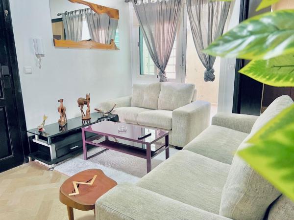 På billedet ses objektet Apartment in rabat agdal beliggende i byen Rabat.