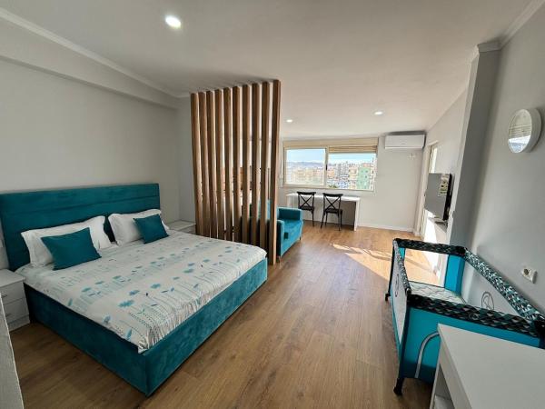 Na fotografii je vidět objekt Adriatic Westview Apartment nacházející se ve městě Durrës.