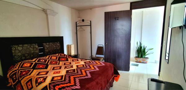 På billedet ses objektet Hotel El Eden 2 pers 12 beliggende i byen Zacatlán.