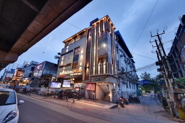 På billedet ses objektet RnB Select Walk Inn Lucknow beliggende i byen Lucknow.
