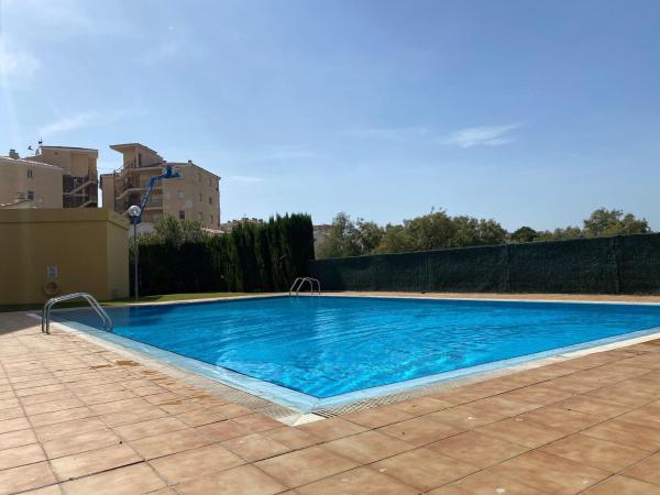 A la foto es mostra l'objecte Luminoso apartamento con piscina, terraza y parking, cerca de la playa en Santa Margarida - ES-228-125 situat a la ciutat de Roses.